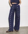 Mandinga Women's Nacar Pant In Blue In Blue