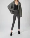 Mandkhai Cashmere And Wool-blend Kimono Jacket In Grey In Grey