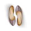 Mandragora Design Women's Neutrals Zora Pumps With Special Zebra Stripes