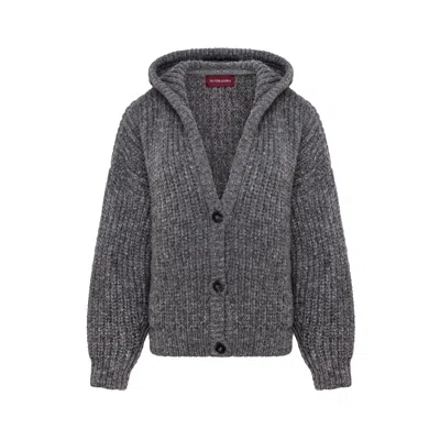 Mandragora Women's Alpaca And Merino Wool Sweater Roye Grey In Gray