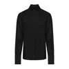 Mandragora Women's Black Linen And Viscose A Long, Flowing Shirt - Ora In Black