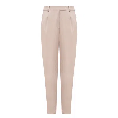 Mandragora Women's Neutrals Marlo Beige Trousers In Pattern