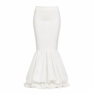 Mandragora Women's Neutrals Zora Ecru Skirt In Beige