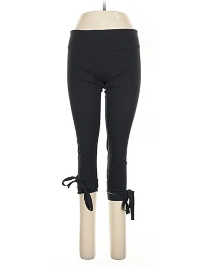 Pre-owned Manduka Active Pants In Black