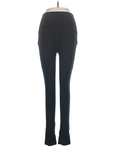 Pre-owned Manduka Active Pants In Black