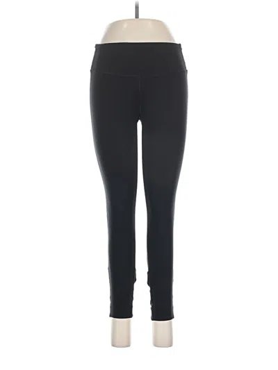 Pre-owned Manduka Active Pants In Black