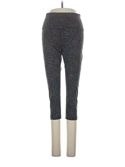 Pre-owned Manduka Active Pants In Blue