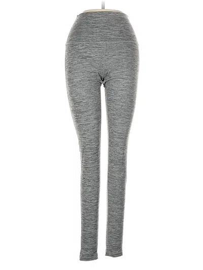 Pre-owned Manduka Active Pants In Gray