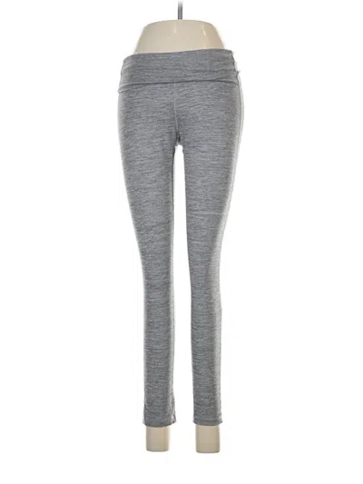 Pre-owned Manduka Active Pants In Gray
