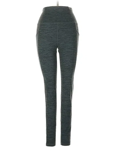 Pre-owned Manduka Active Pants In Gray