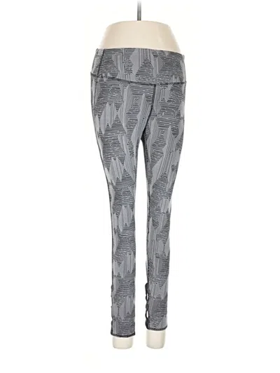 Pre-owned Manduka Active Pants In Gray