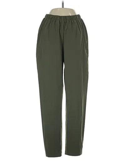 Pre-owned Manduka Casual Pants In Green