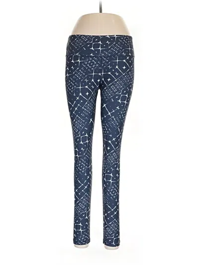 Pre-owned Manduka Leggings In Blue