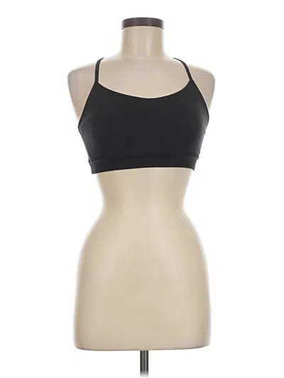Pre-owned Manduka Sports Bra In Black