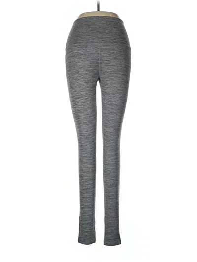 Pre-owned Manduka Yoga Pants In Gray