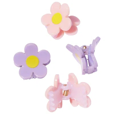 Mane Lil' Daisy Mini Hair Clips 1 / 1 In White