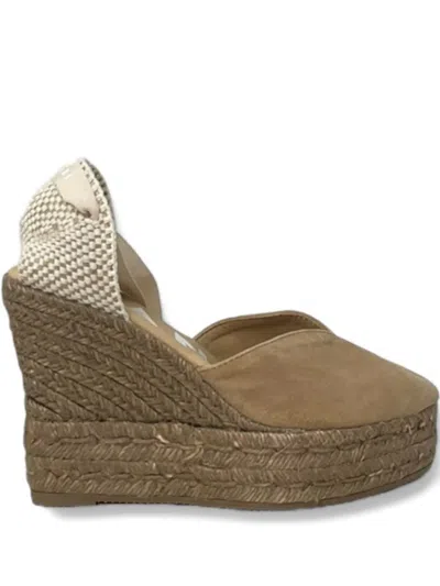 Manebi 110mm Hamptons Espadrilles In Brown