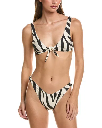 MANEBI MANEBI 2PC KNOT FRONT BIKINI SET