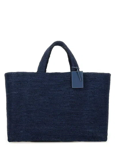 Manebi Manebí Bag "sunset" Large In Blue