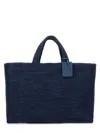 Manebi Double-handled Handbag In Blue