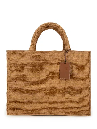 Manebi Bag Sunset Large In Brown