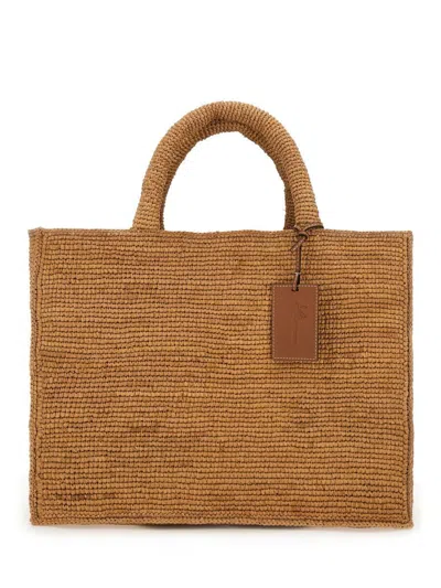 Manebi Manebí Bag "sunset" Large In Brown