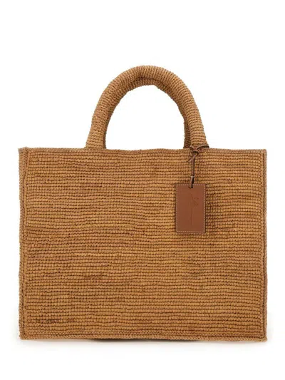 Manebi Manebí Bag "sunset" Large In Brown
