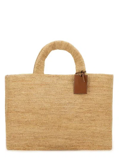 Manebi Manebí Bag "sunset" Large In Sand