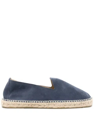 MANEBI BLUE SLIP ON ESPADRILLES