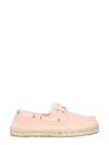 Manebi Boat Espadrillas In Pink