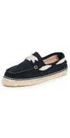 Manebi Boat Shoe Espadrilles Patriot Blue