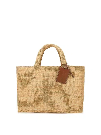 Manebi Bag  Medium In Sand
