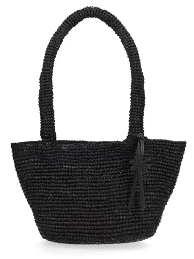 Manebi Borsa Panier Medium In Black