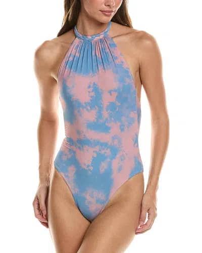 Manebi Braided Halter Neck One-piece In Multi