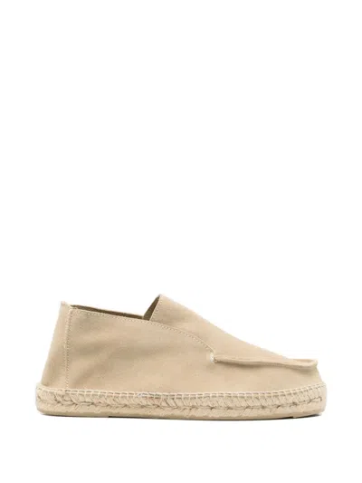 Manebi Braided-sole Slip-on Espadrilles In Neutral