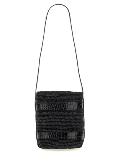 Manebi Bucket Bag In Black