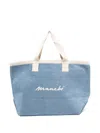 Manebi California ハンドバッグ In Blue