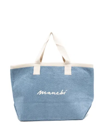 Manebi California ハンドバッグ In Blue