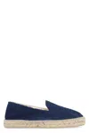 Manebi Canvas Espadrilles In Blue