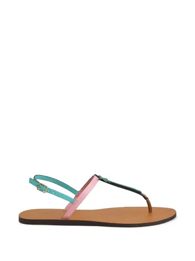 Manebi Canyon Palm-tree Sandals In Multi