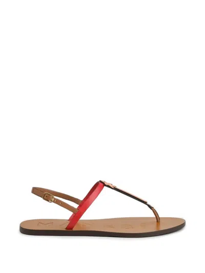 Manebi Canyon Palm-tree Sandals In Multi
