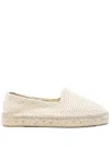 Manebi Manebí Flat Espadrilles Shoes In 中性色