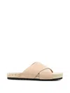 Manebi Crossover-strap Espadrilles In Neutral