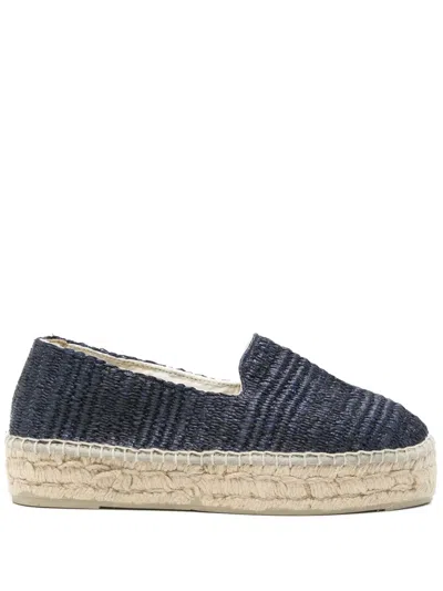 Manebi Double Sole Espadrilles In Blue