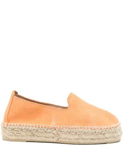 Manebi Double Sole Espadrilles In Orange