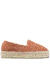 Manebi Manebí Double Sole Espadrilles Shoes In G 0.9 Orange Rust