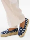 Manebi Double-sole Patterned Espadrilles In Blue
