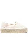 Manebi Hemp Flat La Havana Espadrilles In White