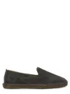 Manebi Espadrille In Suede In Gray