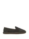 Manebi Espadrille In Suede In Grigio